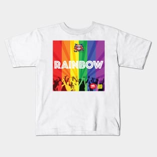 Rainbow by Sky Bacon Kids T-Shirt